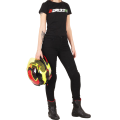 Tech90 Arya Kevlar Kadın - Kot Motosiklet Pantolonu