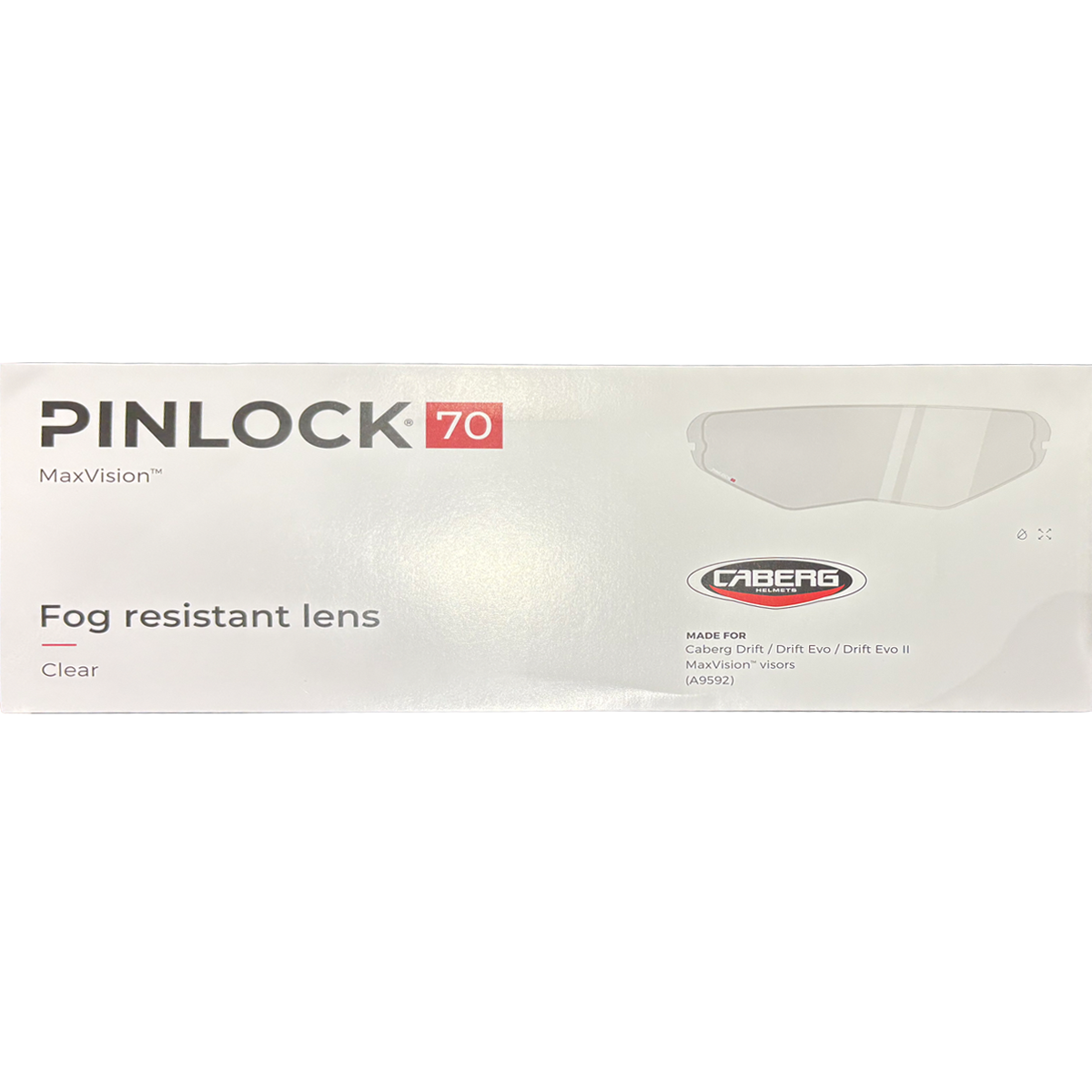 Pinlock 70 - Caberg Drift/Drift Evo/Drift Evo 2 İçin Buğu Önleyici - A9592