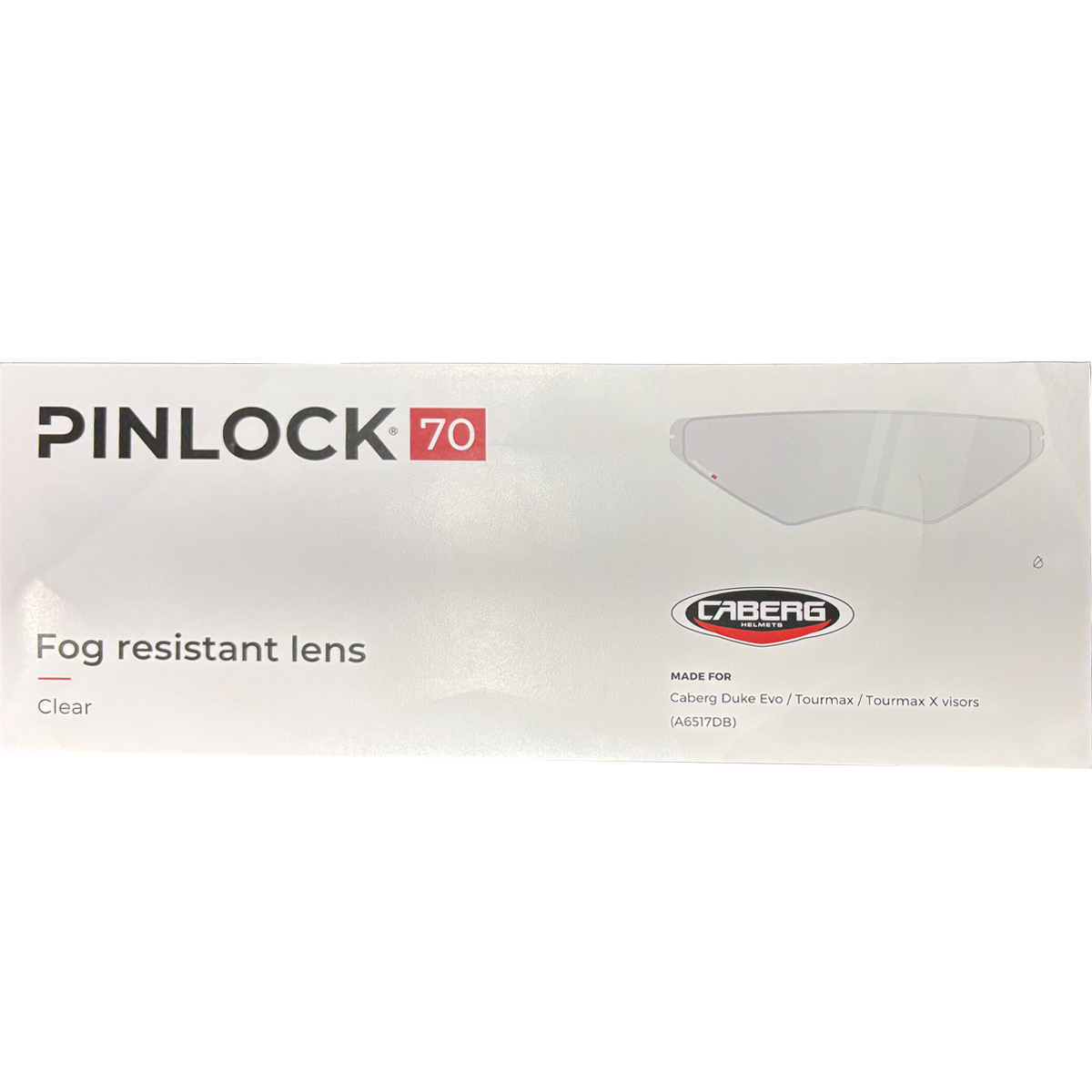 Pinlock 70 - Caberg Duke Evo/Tourmax/Tourmax X İçin Buğu Önleyici - A6517DB
