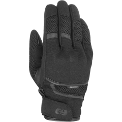 Oxford Brisbane Erkek Yazlık Motosiklet Eldiveni - Full Siyah - GM181101