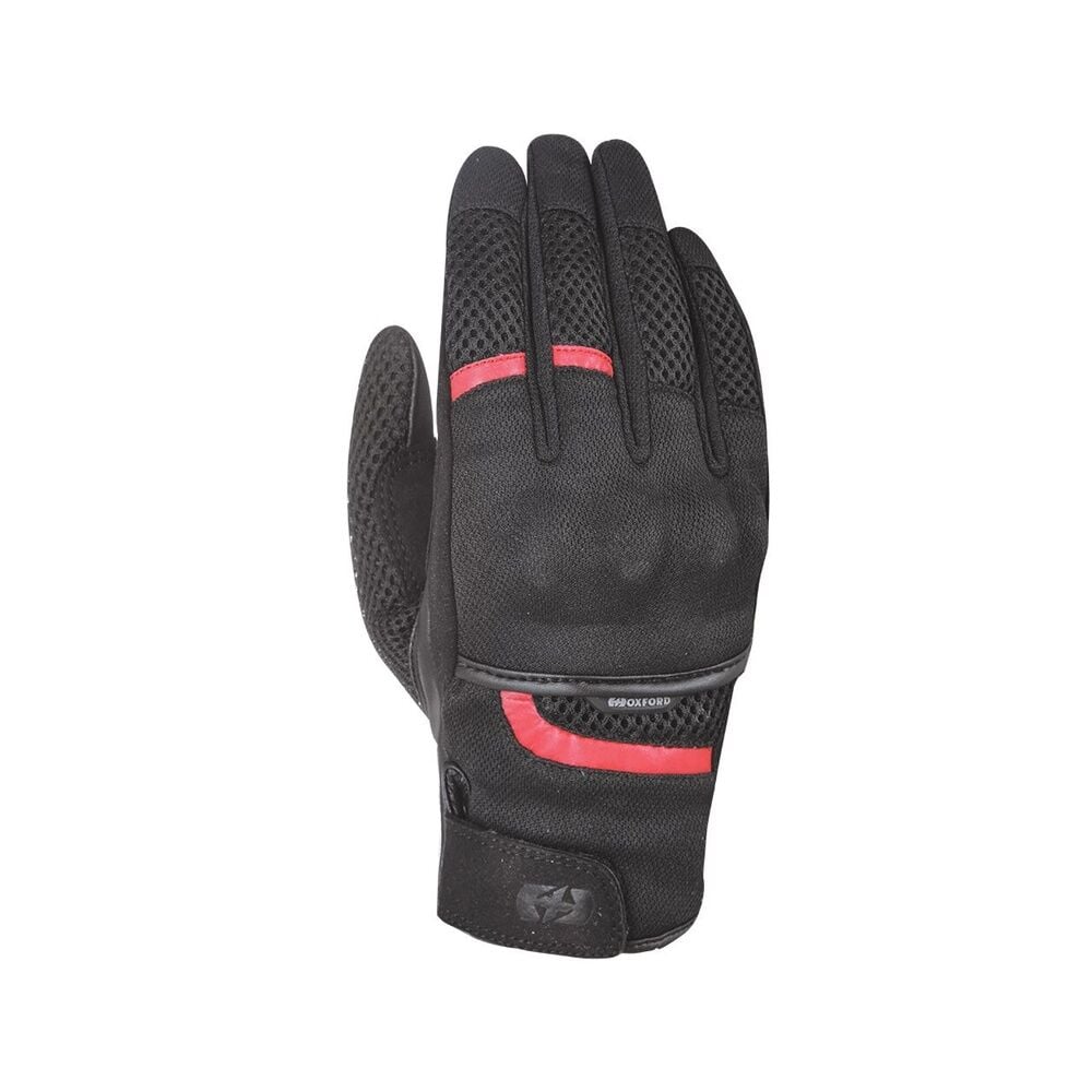 Oxford Brisbane Erkek Yazlık Motosiklet Eldiveni - Tech Siyah - GM181102