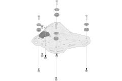 Sw-Motech ADVENTURE-RACK﻿ İçin Trax Adv Adaptör Kiti - GPT.00.152.35100/B