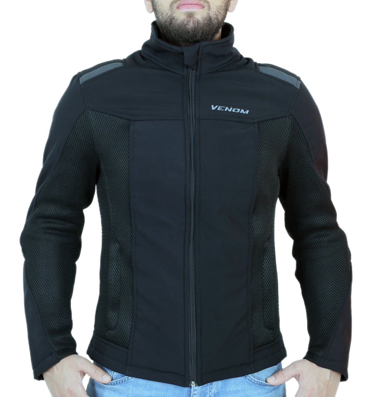 VENOM JAWS AIR MESH SOFT SHELL SİYAH