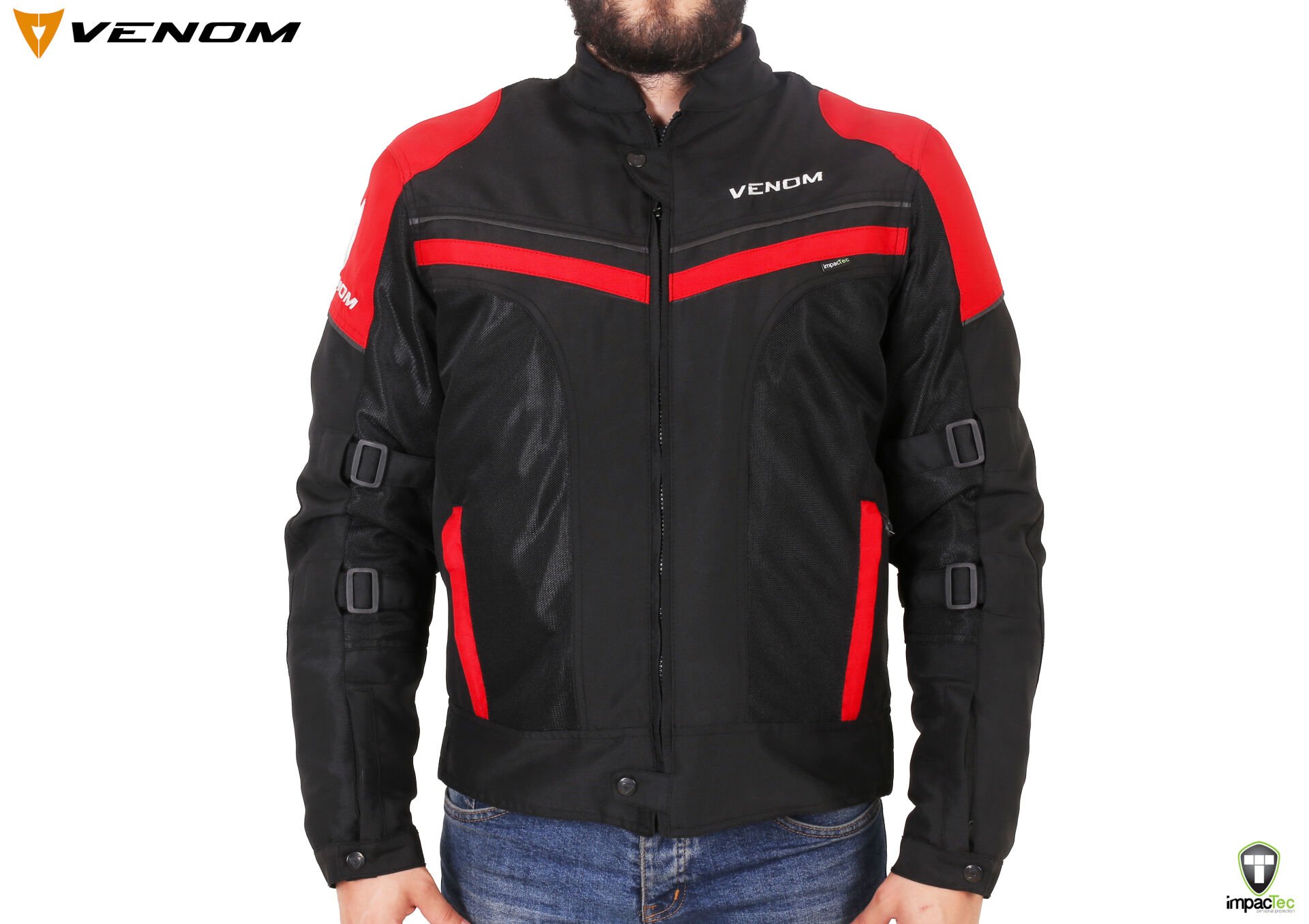 VENOM DYNAMIC PRO v2 CORDURA KIRMIZI