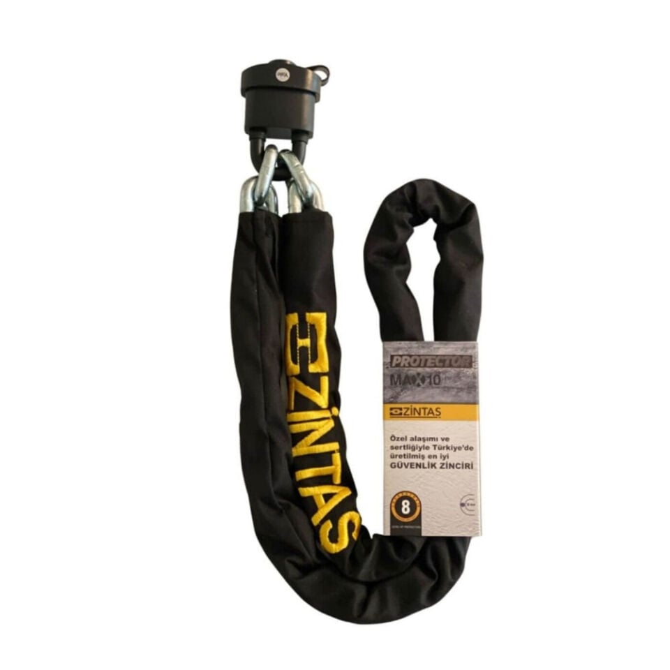 ZİNTAŞ MAX 10 Zincir Kilit - 120 CM + ZİN 13 KİLİT