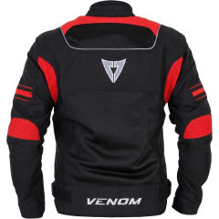 VENOM Spin - Motosiklet Ceketi - Kırmızı/Siyah