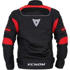 VENOM Spin - Motosiklet Ceketi - Kırmızı/Siyah