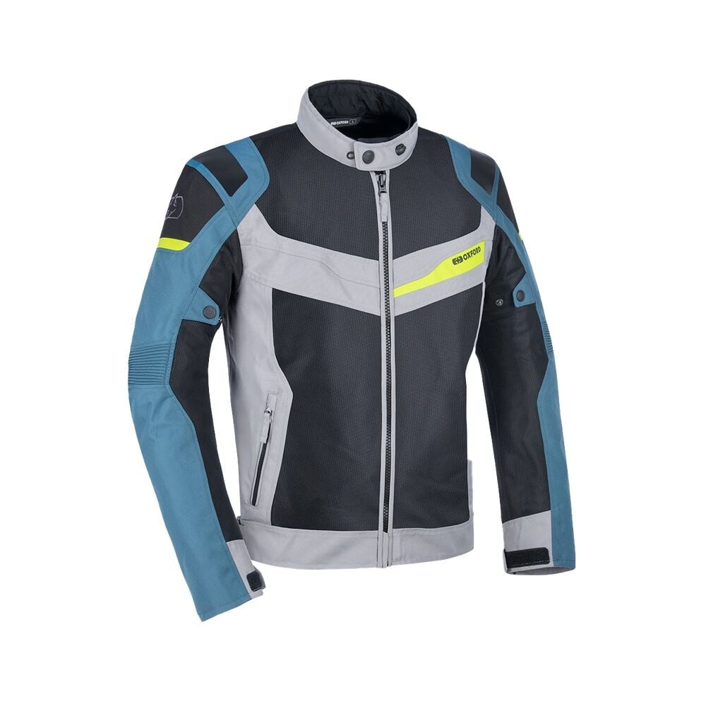 Oxford Dakar Dry2Dry Air Erkek Ceket - Gümüş/Siyah/Fosfor - TM211202