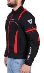 VENOM CEKET SPIN SİYAH KIRMIZI