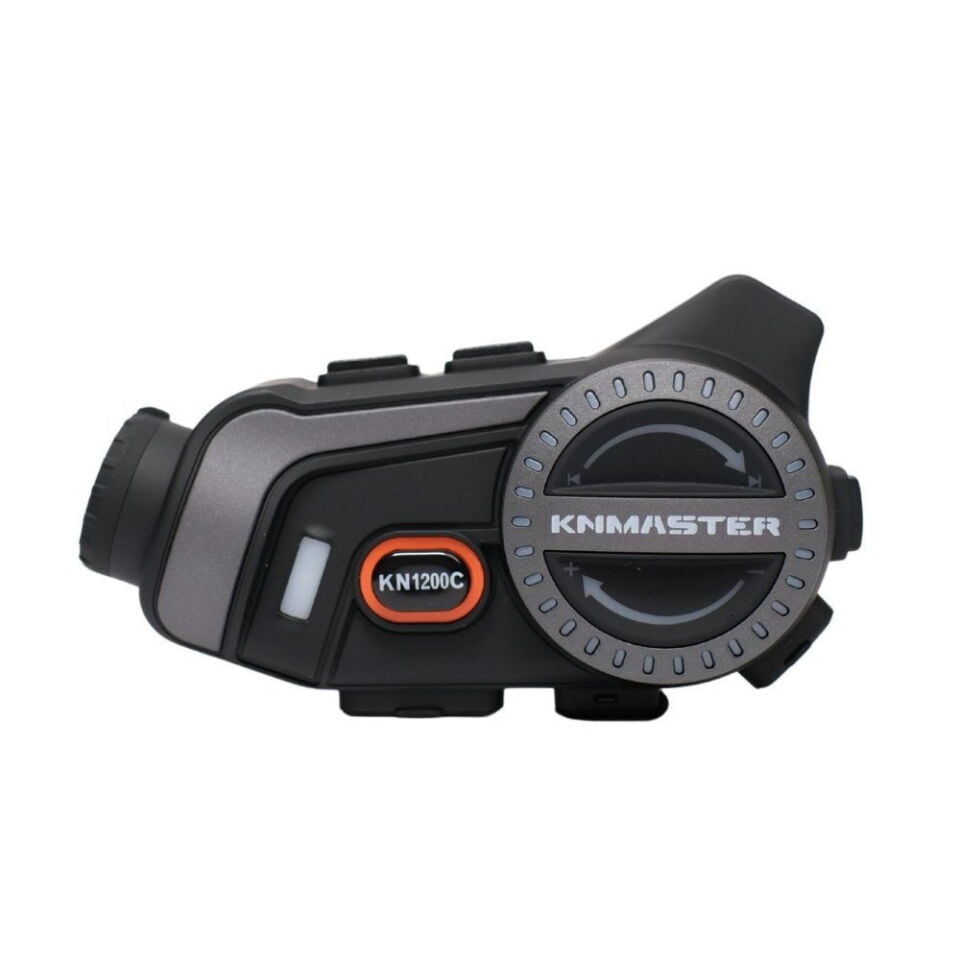 KN Master KN1200C Kameralı Motosiklet Kask İnterkom Bluetooth Intercom Kulaklık Seti