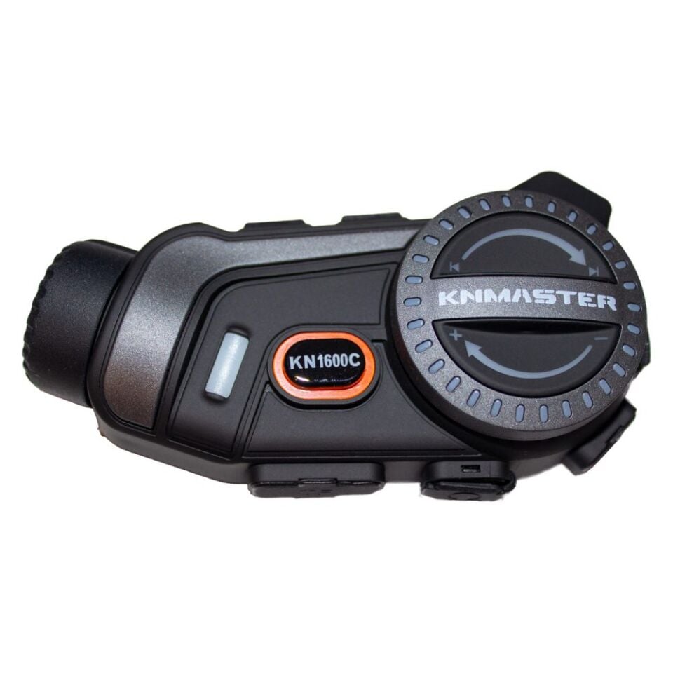KN Master KN1600C Kameralı Motosiklet Kask İnterkom Bluetooth Kulaklık Seti