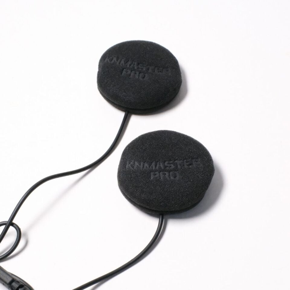 KN Master KN2300 PRO Motosiklet Kask İnterkom Bluetooth Kulaklık Seti Gri