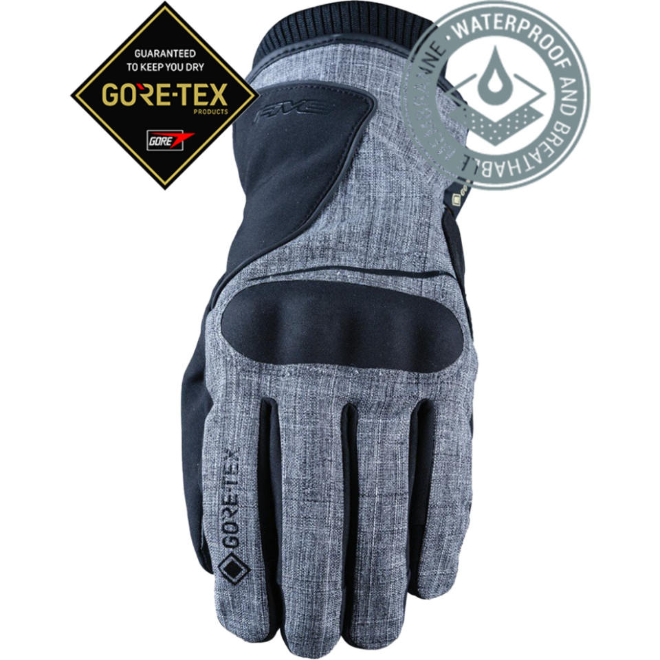 Five Gloves Stockholm GTX - Gri Su Geçirmez Kışlık Eldiven