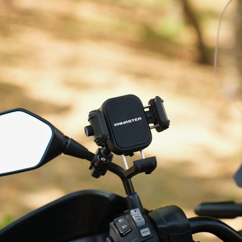 KN Master TT-870 Titreşim Önleyicili Motosiklet Telefon Tutucu