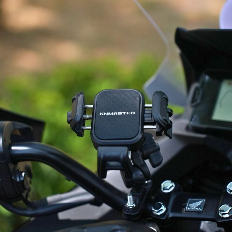 KN Master TT-870 Titreşim Önleyicili Motosiklet Telefon Tutucu