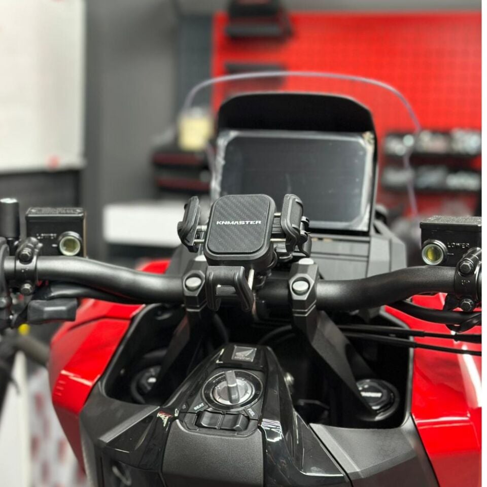 KN Master TT-870 Titreşim Önleyicili Motosiklet Telefon Tutucu