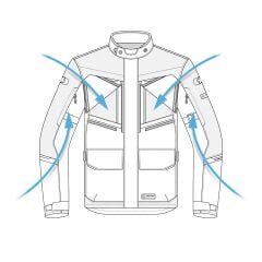 Oxford Mondial 2.0 Dry2Dry Laminate Erkek Ceketi - Siyah - TM221101