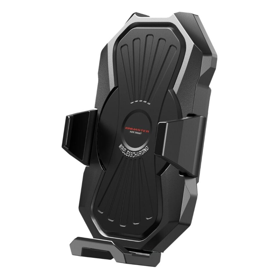 KN Master TT-880WU Kablosuz Şarjlı Titreşim Önleyicili Motosiklet Telefon Tutucu