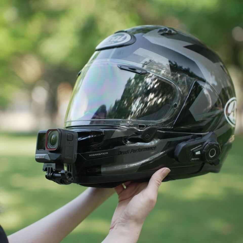 KN Master HC-10 Motosiklet Kask Çene Aksiyon Kamera Tutucu