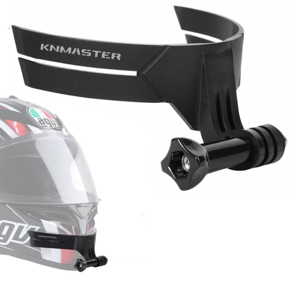 KN Master HC-20 Motosiklet Kask Çene Telefon ve Aksiyon Kamera Tutucu