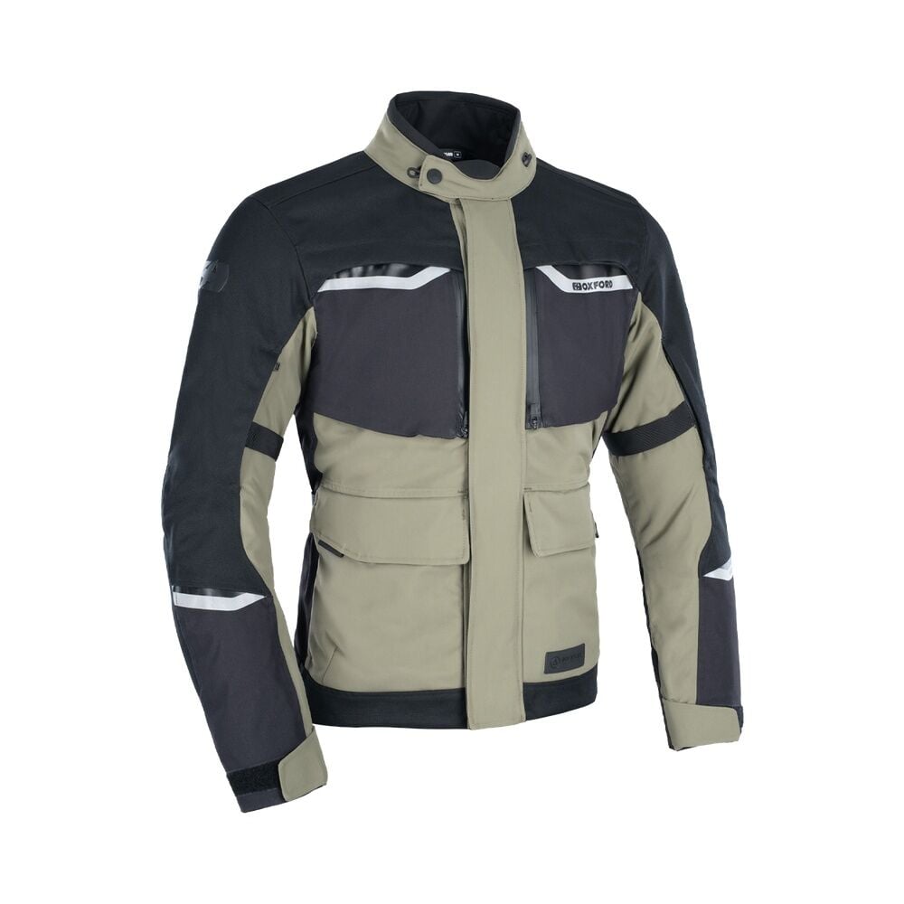 Oxford Mondial 2.0 Dry2Dry Laminate Erkek Ceketi - Siyah/Yeşil - TM221102