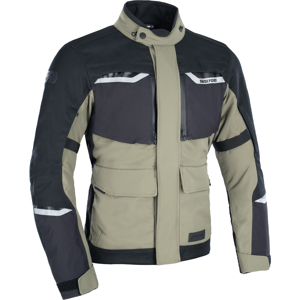 Oxford Mondial 2.0 Dry2Dry Laminate Erkek Ceketi - Siyah/Yeşil - TM221102