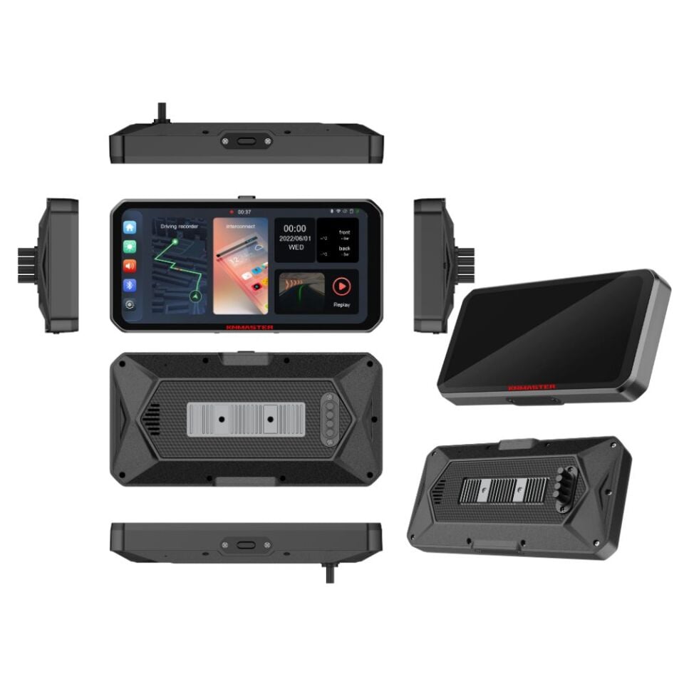KN Master Motoplay 1000 CarPlay Android Auto Motosiklet Multimedya Ekranı