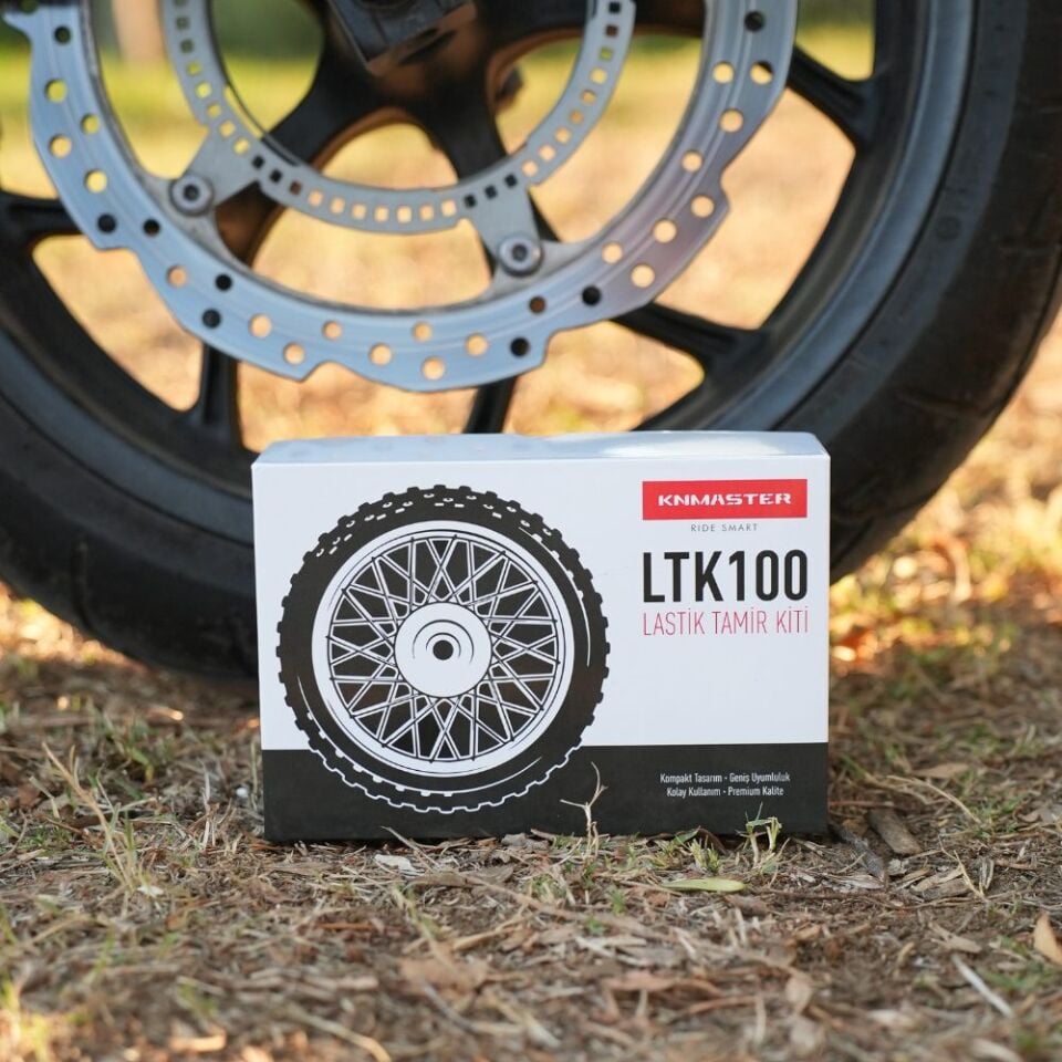 KN Master Motosiklet Lastik Tamir Seti CO2 Kartuşlu