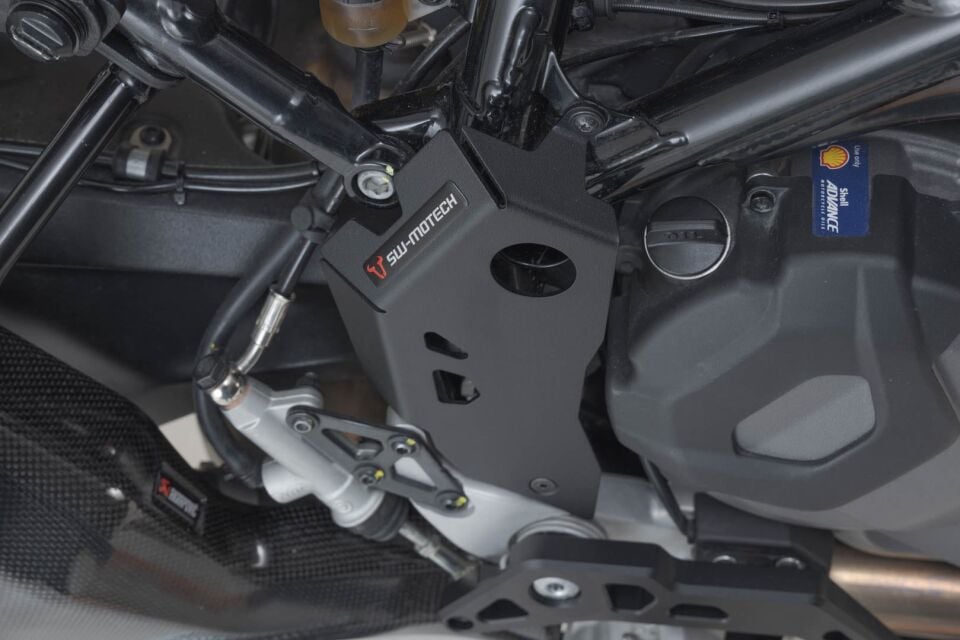 SW-MOTECH Ducati DesertX Topuk Koruma Siyah - SCT.22.995.10001/B