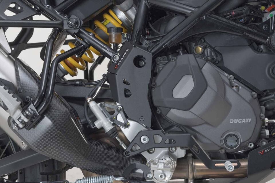 SW-MOTECH Ducati DesertX Topuk Koruma Siyah - SCT.22.995.10001/B