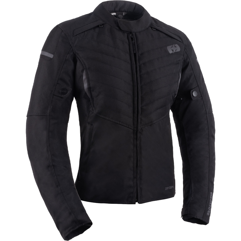 Oxford Valencia Dry2Dry™ 3.0 Kadın Motosiklet Ceketi - Siyah - TW223101