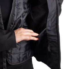 Oxford Valencia Dry2Dry™ 3.0 Kadın Motosiklet Montu - Siyah