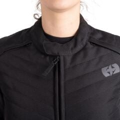 Oxford Valencia Dry2Dry™ 3.0 Kadın Motosiklet Ceketi - Siyah - TW223101