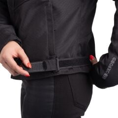 Oxford Valencia Dry2Dry™ 3.0 Kadın Motosiklet Ceketi - Siyah - TW223101