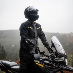 Oxford Mondial 2.0 Dry2Dry Laminate Erkek Ceketi - Siyah/Gri - TM221104