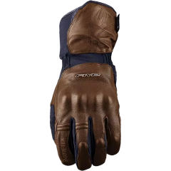 Five Gloves WFX Skin GTX - Kahverengi Su Geçirmez Kışlık Korumalı Deri Eldiven