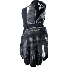 Five Gloves WFX Skin GTX - Siyah/Beyaz Su Geçirmez Kışlık Korumalı Kadın Deri Eldiven