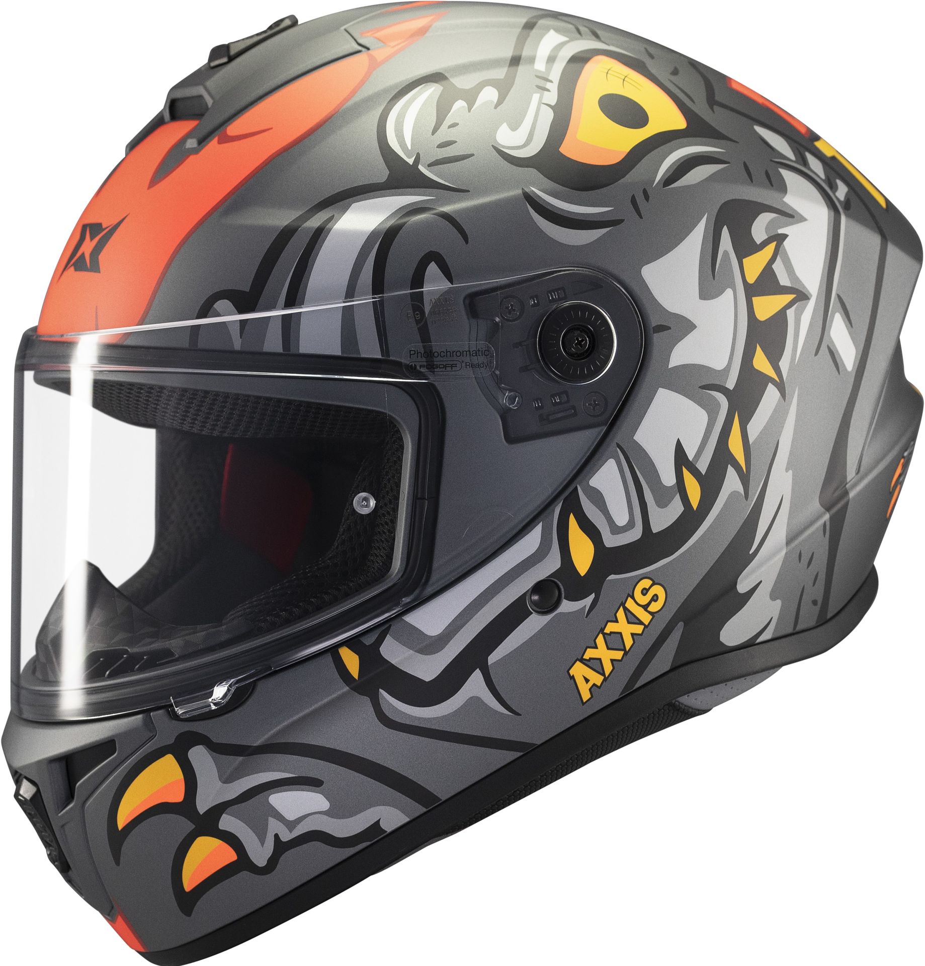 Axxis Draken S Dinotoon Mat Kırmızı